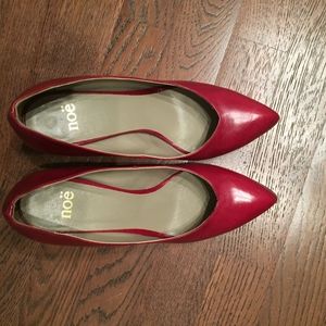 Noël red shoes